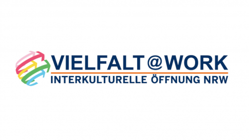 Schrifzug Vielfalt@Work und Interkulturelle Öffnung NRW